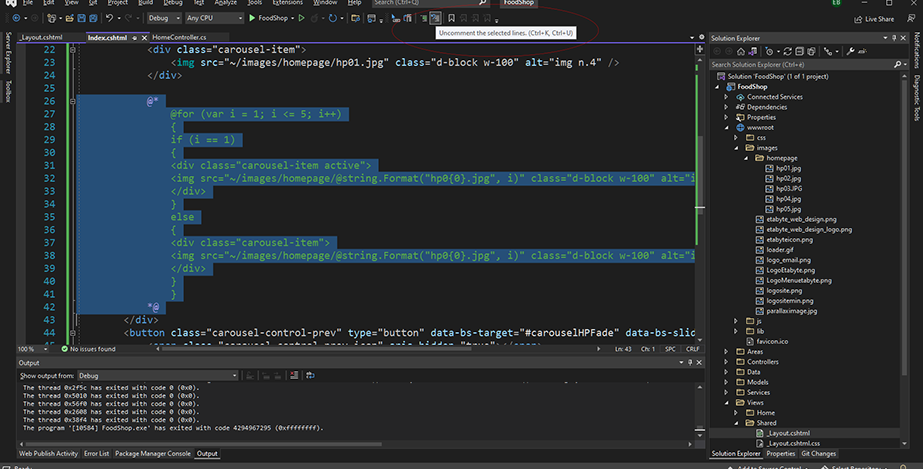 7 – View, C#, HTML e Bootstrap
